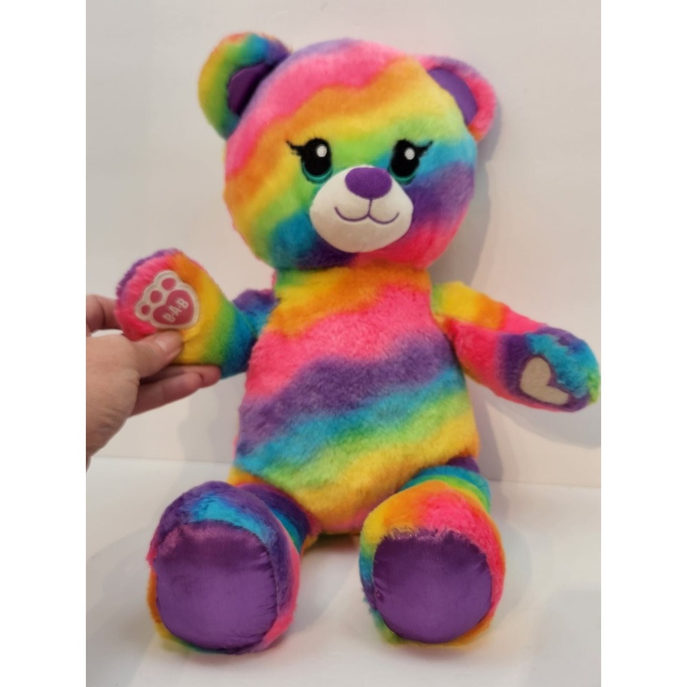Build-A-Bear Workshop Buddies Rainbow Friends Bear (Build A Bear) Pride - Picture 2 of 5